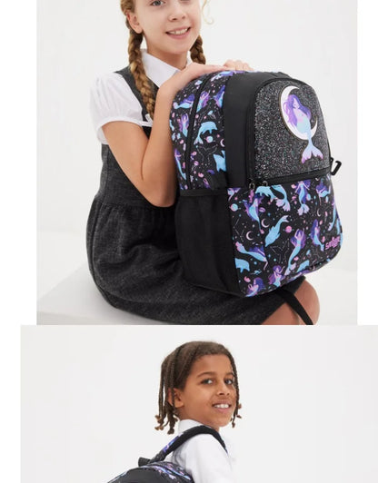 Genuine Australian Smiggle Mermaid Reflection In Water Backpack Children'S Stationery Student Pencil Case Backpack Student Gift
