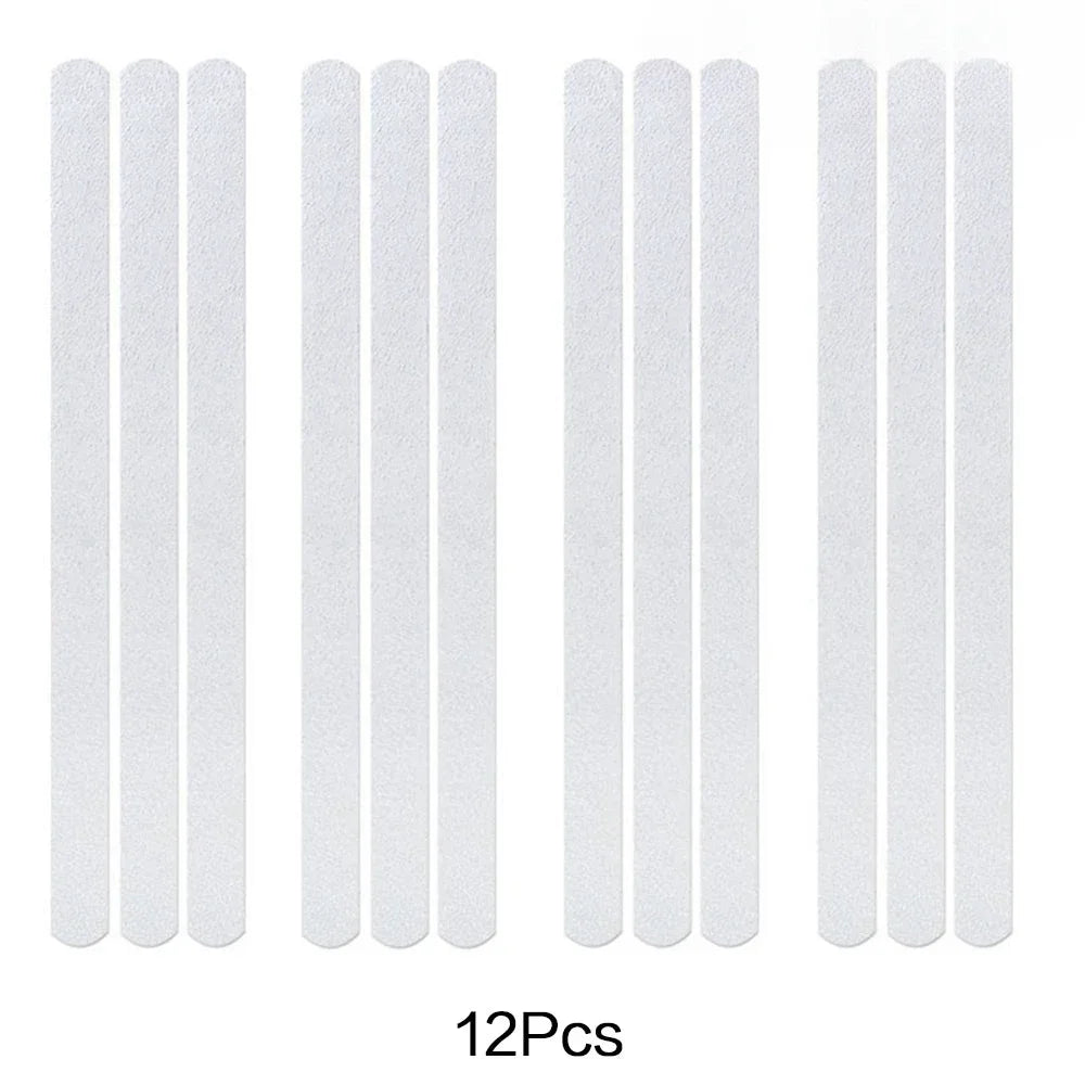 6/12/24/36/40 Pcs Anti Slip Strips Shower Stickers Colored Non Slip Bath Safety Strips for Bathtub Shower Stairs Floor