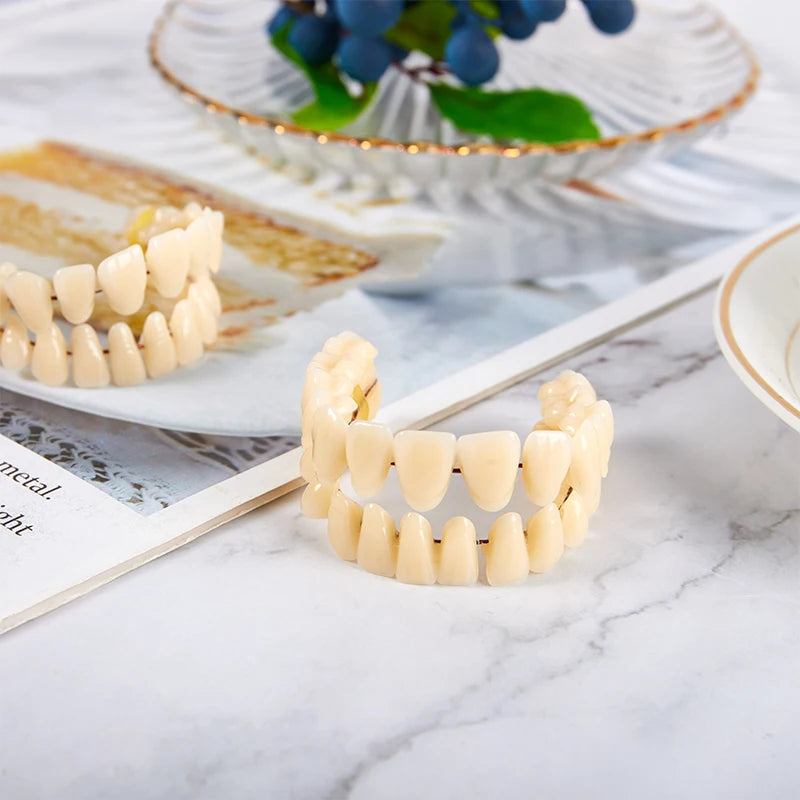 3size Universal Resin False Teeth Resin Model Durable Dentures Dental Material Teeth Teaching Model Dedicated Teeth