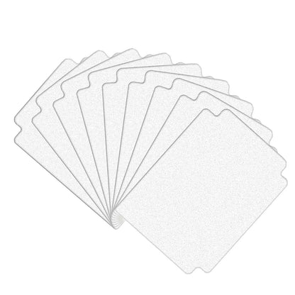10Pcs/Set Trading Card Dividers Standard Size Frosted Card Separator Case Holder for Sports Card Baseball Card Sorting Card Page