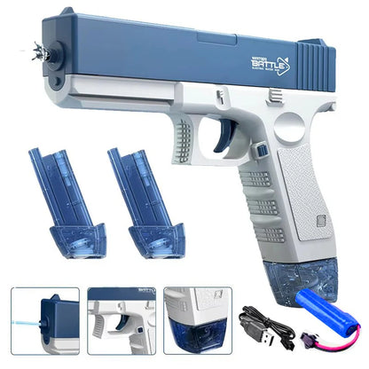 Electric Water Gun Toy Portable Automatic  Electric Burst Water Gun Kids Outdoor Water Toys