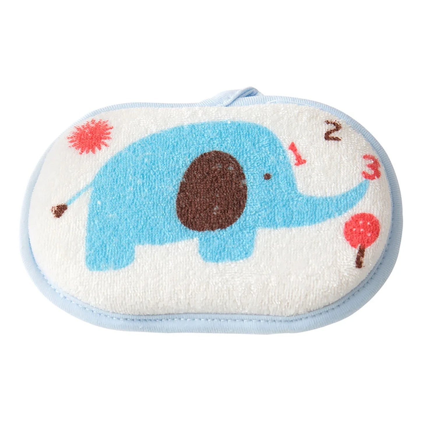 Scrubber Bath Towels Bath Sponge Brush Bath Cotton Bath Ball Shower Brush Elephant Pattern Infant Children Rub Bath Sponge
