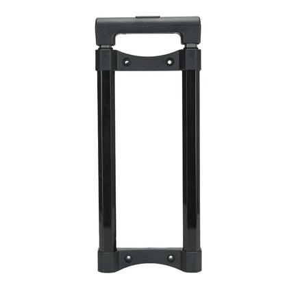 Replacement Travel Suitcase Telescopic Handle Black Traveling Accessories Sturdy Stylish Metal Pull Rod Stretchable 32inch Long