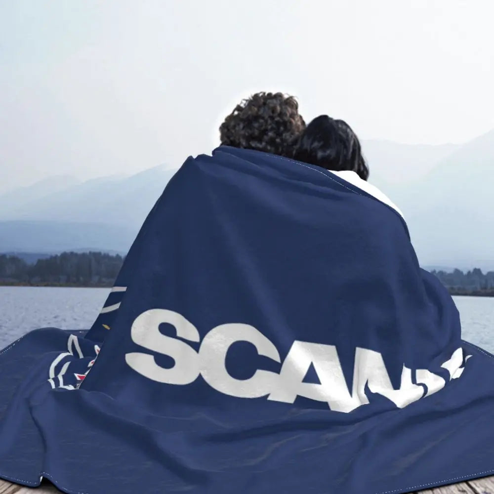 Sweden Saabs Scanias Blankets Fleece Winter Portable Lightweight Thin Throw Blanket for Bedding Travel Bedspread