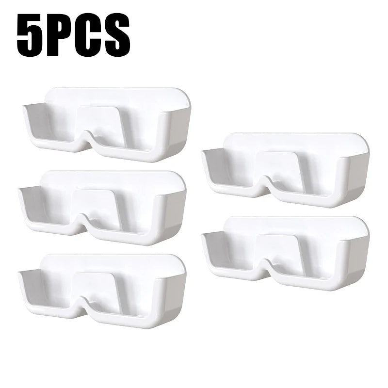 10PCS Eyeglasses Organizer Premium Sunglasses Display Case Wall Mounted No-Punch Sunglasses Organizer Home Organization