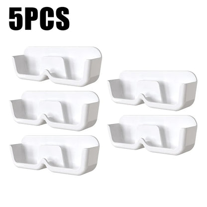 10PCS Eyeglasses Organizer Premium Sunglasses Display Case Wall Mounted No-Punch Sunglasses Organizer Home Organization