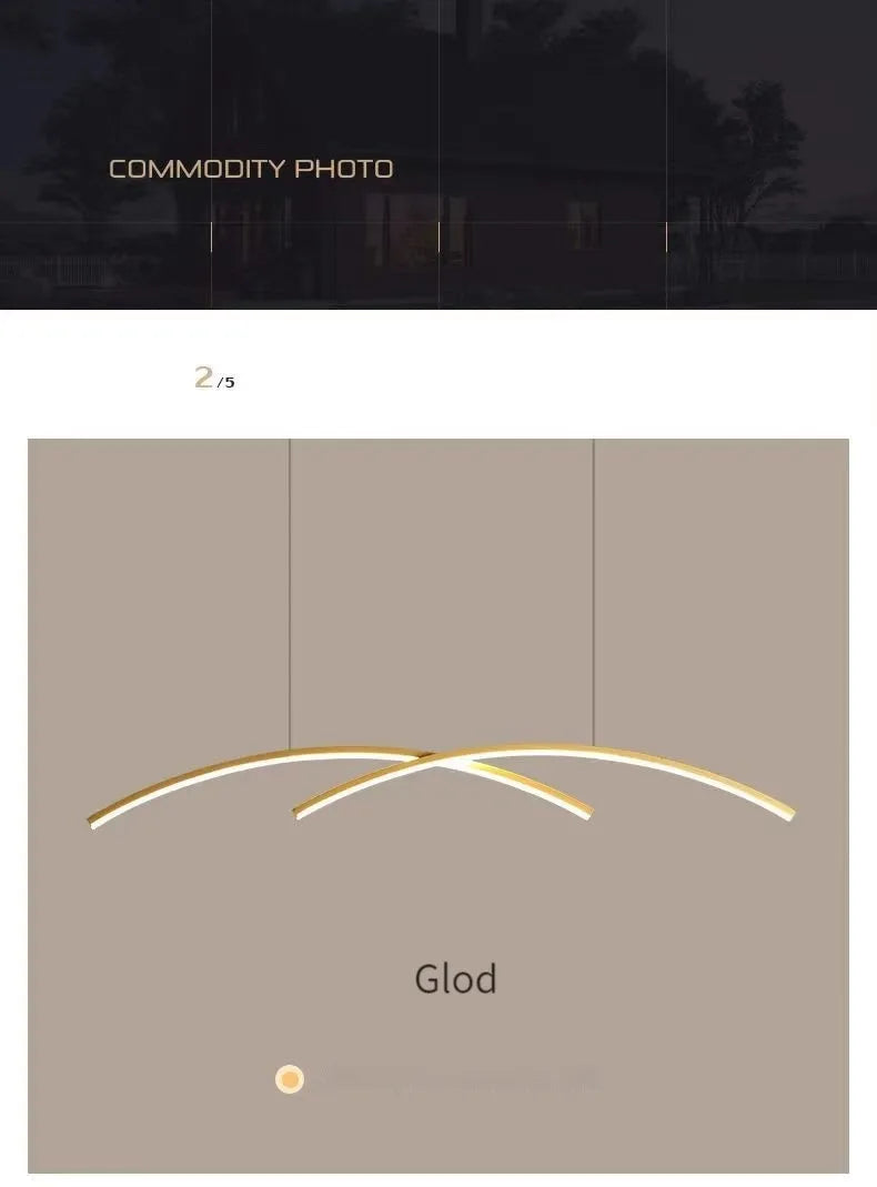 Modern Led Chandelier Light Ceiling Lamp Minimalist Nordic Living Room Dining Room Study Decorative Lamps