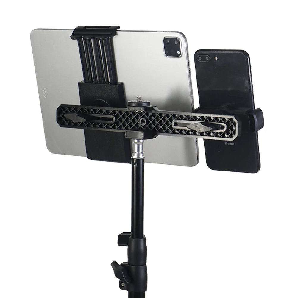 Universal Microphone Stand Phone Holder Mobile Phone Live Broadcast Bracket Moblie Phone Support Multifunctional Phone Holder