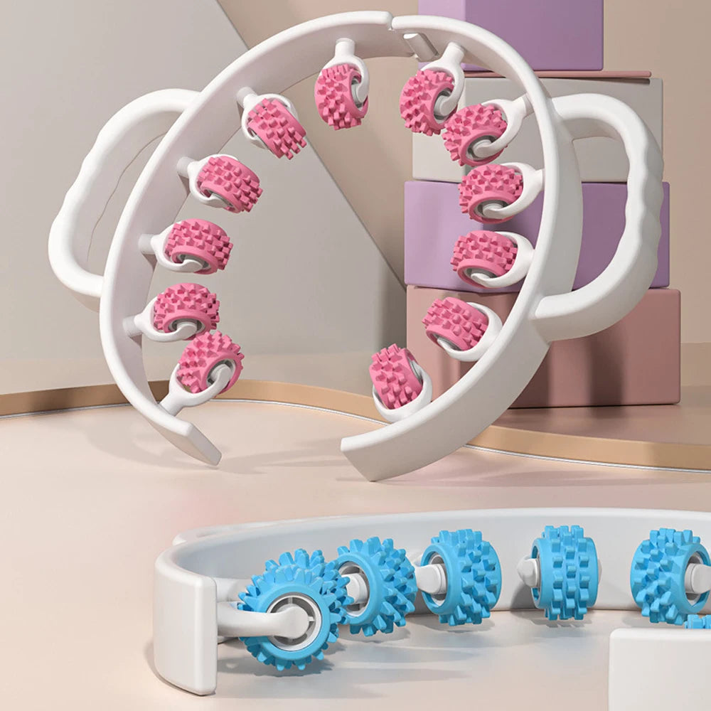 1PC Muscle Roller Leg Roller Massager, Cellulite Massager, Anti Cellulite Massager with Converging & Diverging Roller Technology