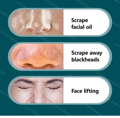 Stainless Steel Skin Scraping Face Massage Skincare Tool Guasha Scraper Lifting Anti Wrinkle Gua Sha Body Neck Care Massager