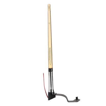 Universal 12V Car External Light Antenna Car Flagpole Light Antenna Car Exterior Light  Yellow Light Flag Pole Light Antenna