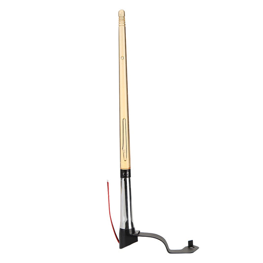 Universal 12V Car External Light Antenna Car Flagpole Light Antenna Car Exterior Light  Yellow Light Flag Pole Light Antenna