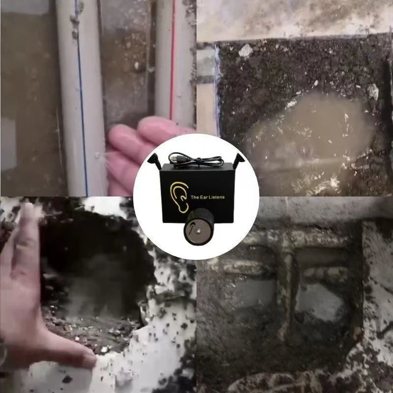 Water Leak Detector Multi-functional Sound Detector For Pipe Water Leak Suitable For Leak Detection Of Various Construction Pipe
