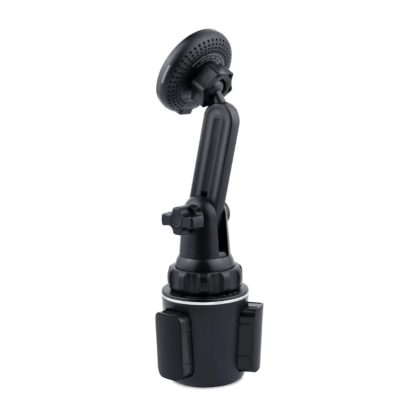 15W Magnetic Wireless Car Mount For MagSafe Cup Holder Car Phone Mount For IOS Phone 12/13/14