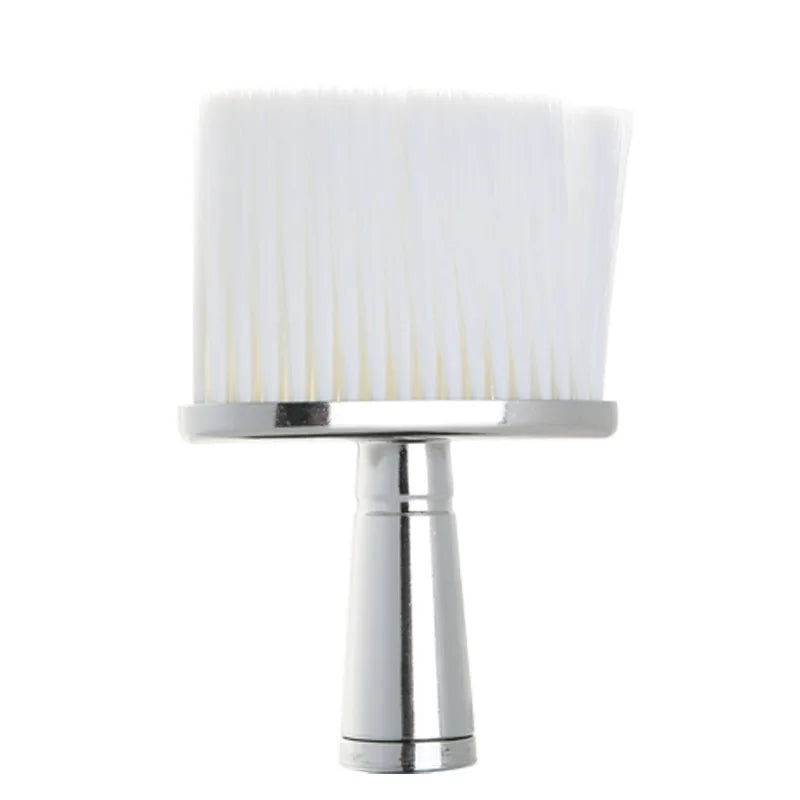 Hairdresser Uses A Brush To Beautify Hair, Nylon Soft Bristle Brush To Sweep Hair, Clean Hair, and Brush Hair Fragments. Home Ha