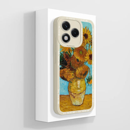 For Honor 400 Lite Case Simple Butterfly Soft Liquid Silicone Full Protection Back Cover For Honor 400Lite 5G Phone Protectors