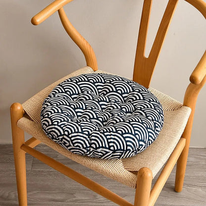 40*40cm Thicken Dining Chair Cushion Warm 10styles Student Seat Cushion Non-slip Round Cushion Student Office Home