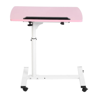 Portable Multifunctional Removable Laptop Desk with Wheels Bed Sofa Books Snack Removable Laptop Desk Laptop Desk with Wheels