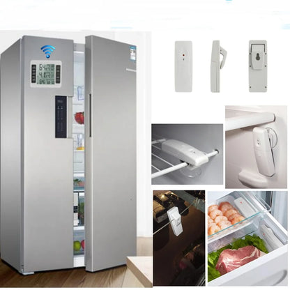 Digital Wireless Refrigerators Thermometer C/F Max Min Cordless Freezers Home Fridge Truck Temperature Sensor Monitor -40℃~60℃