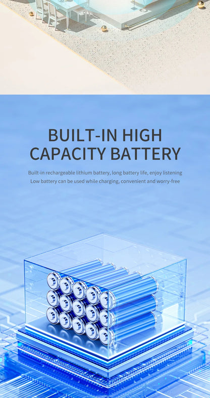 2-In-1 Wireless Audio Adapter Bluetooth 5.4 Receiver Transmitter 3.5mm AUX Lossless Sound MIC For Car Speaker TV PC Airplane