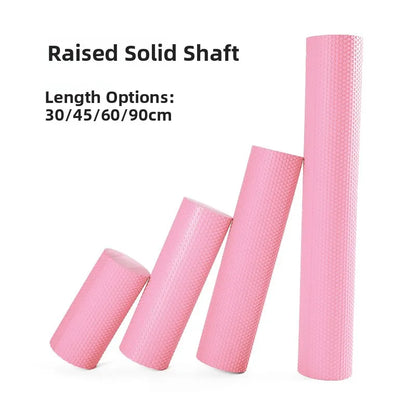 Extended 90cm  EVA Foam Roller Me Pattern Yoga Massage Sti Fitn Exercise Muscle Relaxation Roller