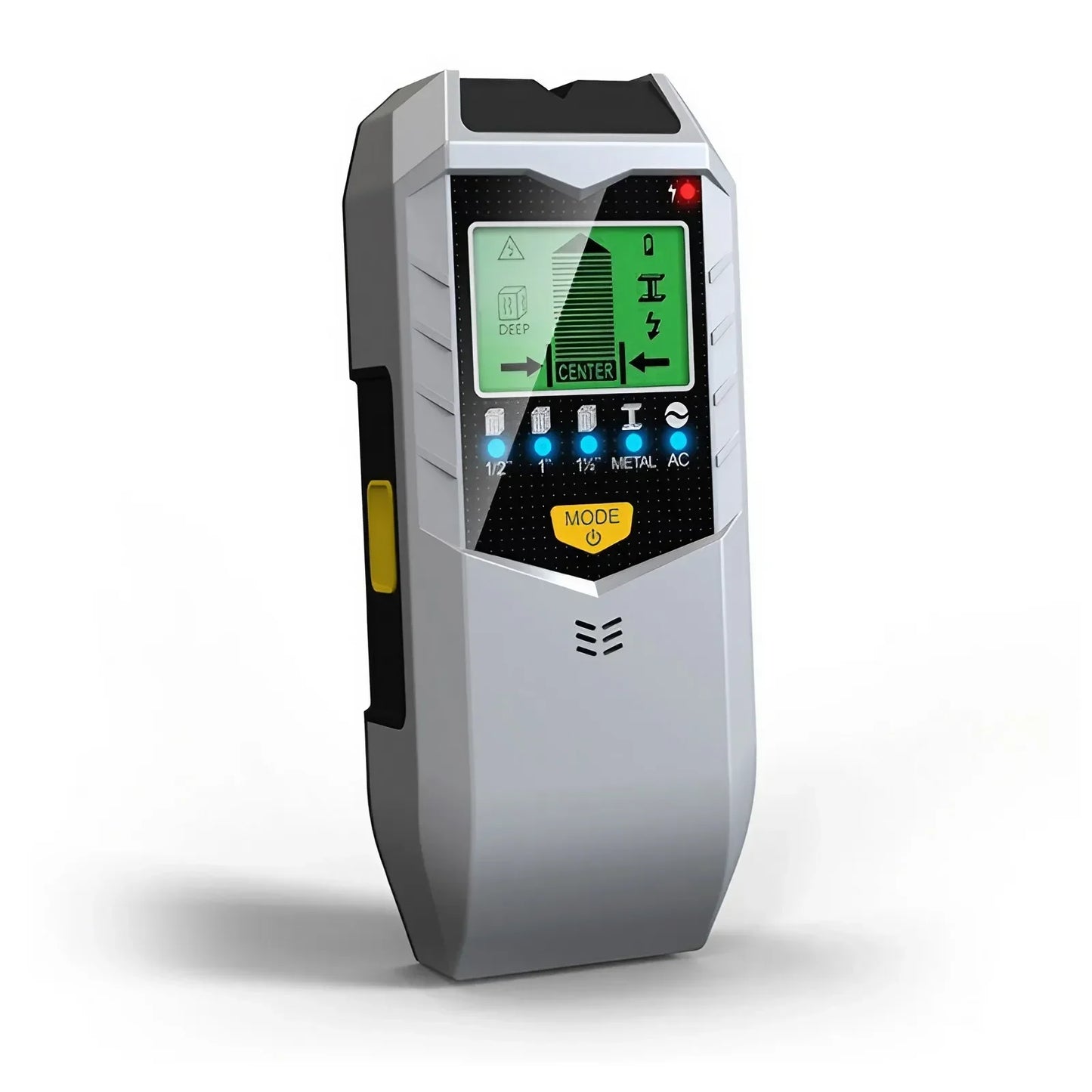 5-in-1 Handheld Wall Metal Detector - Scanner for Metal, Wires, Timber Studs, and Currents, Precise Wall Measurement Tool