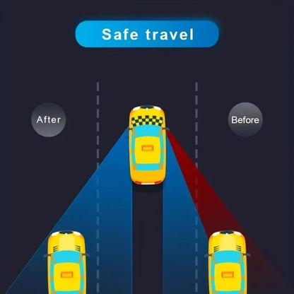 1Pair Car Blind Spot Mirror 360 Degree Adjustable Car Rearview Convex Mirror For Car Reverse Wide Angle Parking Rimless Mirrors