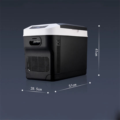 28L Car Home Auto Refrigerator Mini Fridges DC12/24V Freezer Cooler Heater Keep Warm Fresh for Car Home Pinic Camping AC110/220V