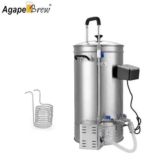 2025 Beer Brewing Equipment Electric Mash Tun Micro Brewery Craft Beer Machine Homebrew