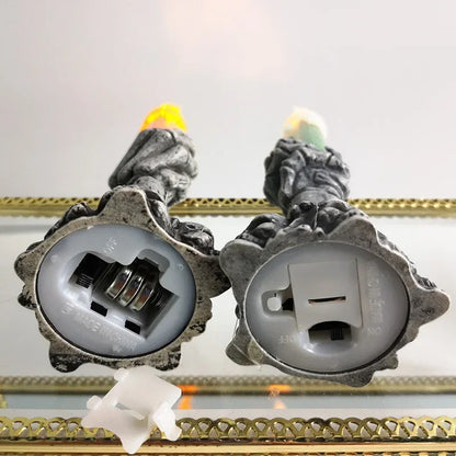 Skeleton Ghost Party Candle Pumpkin Party Haunted House Happy Party Home Decoration