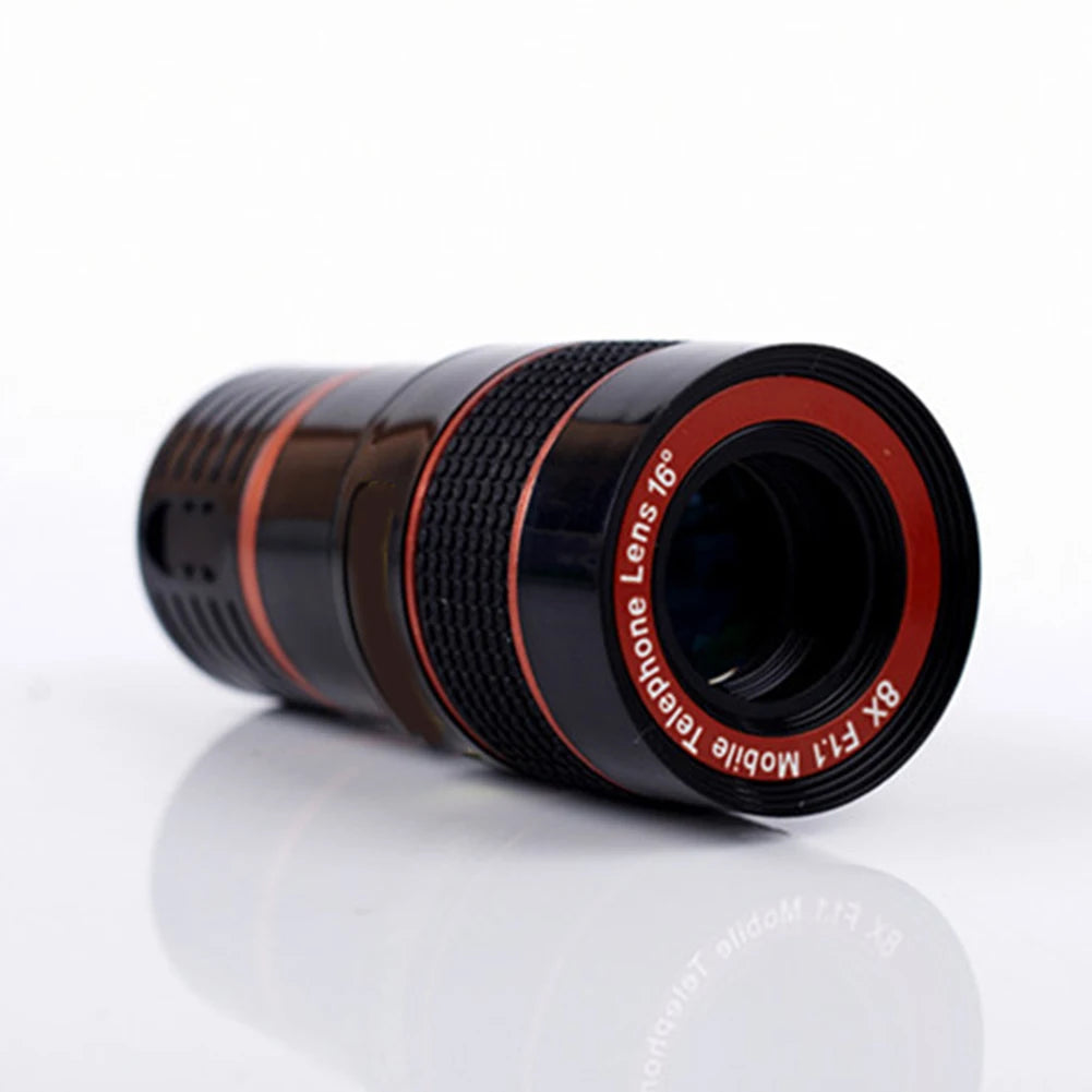 Professional Phone Camera Lens Kit For Smartphones Includes 8x Super Macro Lens External Cellphones Lens Telephoto Lens