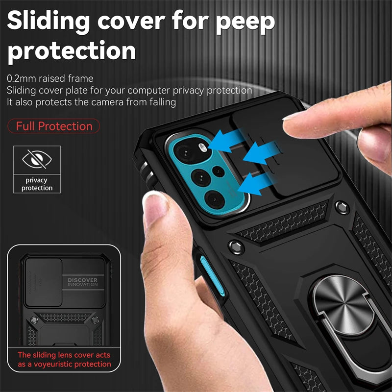 Full Cover For Lenovo K15 Plus Case For Lenovo K15 Plus Bumper Push Window Magnetic Phone Holder Case For Lenovo K15 Plus Case