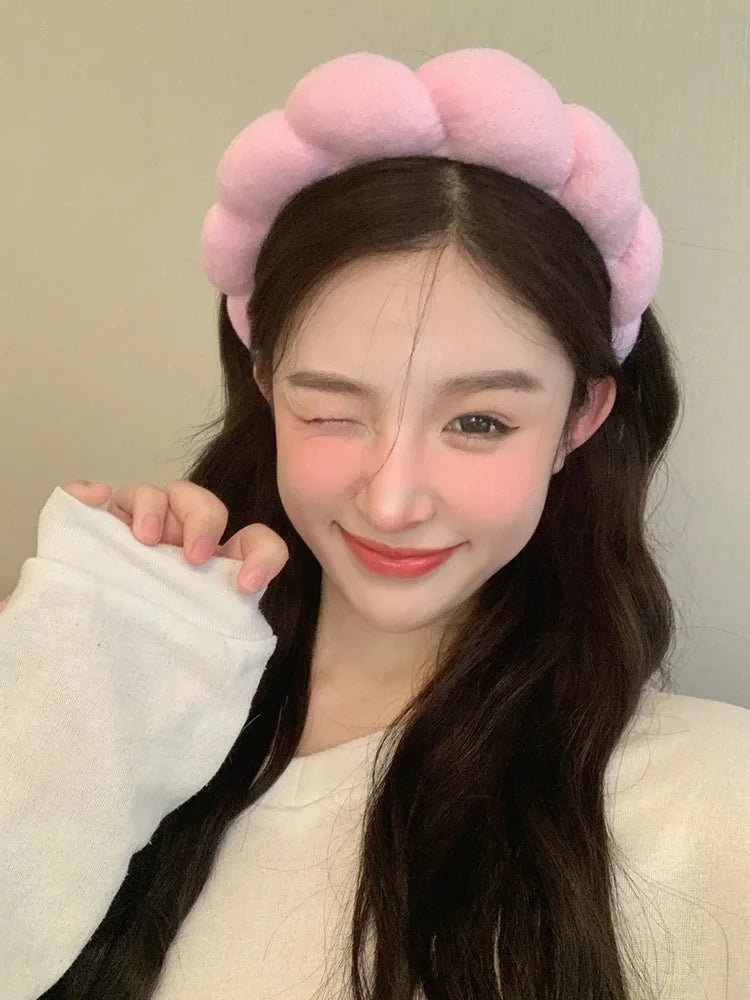 Spa Headband & Wristband for Face Wash 1 Set of skincare headband for face wash, facial mask and skincare