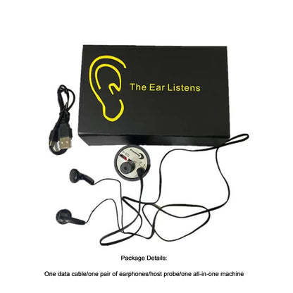 Water Mains Leak Detector Underground Mains Leak Monitor Water Mains Leak Detector kit with Headphones for Indoor and Outdoor