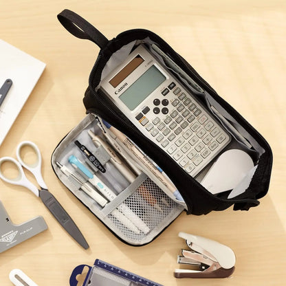 Super Large Capacity Pencil Case School Acsesories Pen Bag Student Box Back to School Office Supplies Statioenry Accessories