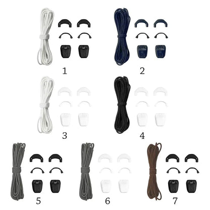 No tie Shoe laces Round Tennis Laces Without ties Adult Kids Quality Running Sneakers Shoelaces For Salomon