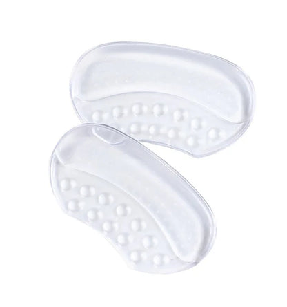 1Pair Heels Grips Silicone Heel Stickers for Women Men Anti Slip Heel Cushions Non-Slip Inserts Pads Foot Heel Care Protector