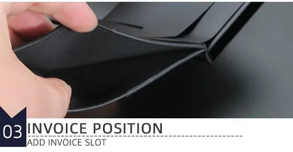 Anti Rfid Blocking Men Card Holder Case Wallets Free Name Customized Small Card Wallets Mini Wallet Qaulity Small Male Purses