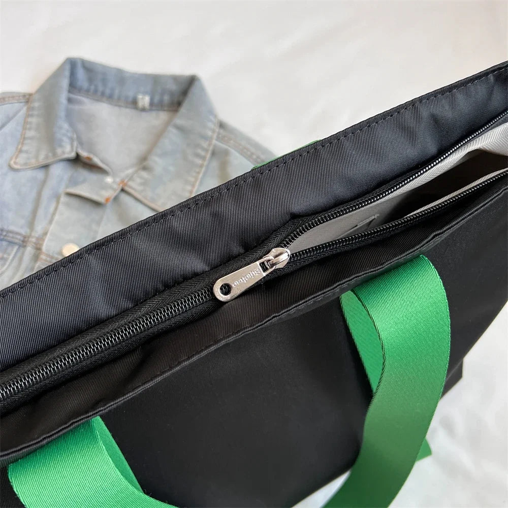 Oversized Tote Bags For Women 2023 Designer Luxury Shoulder Bag Quality Oxford Fabric Multi Pockets Large Capacity Shopper Totes