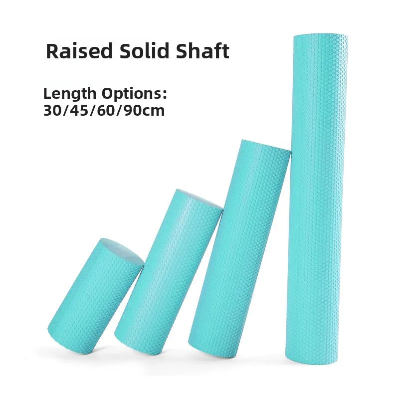 Extended 90cm  EVA Foam Roller Me Pattern Yoga Massage Sti Fitn Exercise Muscle Relaxation Roller
