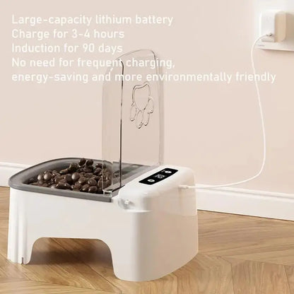 Smart Pet Feeder Automatic Pet Dispenser Sensor Timed Cat Feeding Dog Slow Food Dry and Wet Feeder Cat and Dog Bowl