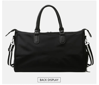 Personalized Travel Bag Men's And Women's Handbags Sports Training Yoga Bag Waterproof Weekend Bag Customized Logo Name Pattern