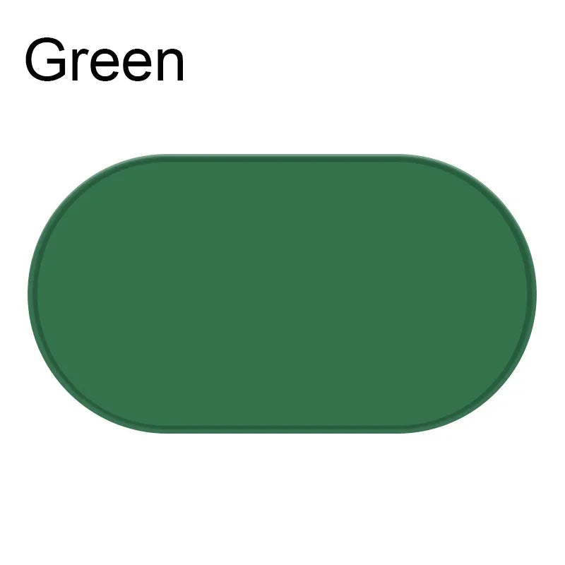 Silicone Pet Bowl Mat Placemat Waterproof Prevent Spills Dog Cat Food Feeding Pad Kitten feeding Pet Bowl tray Mats