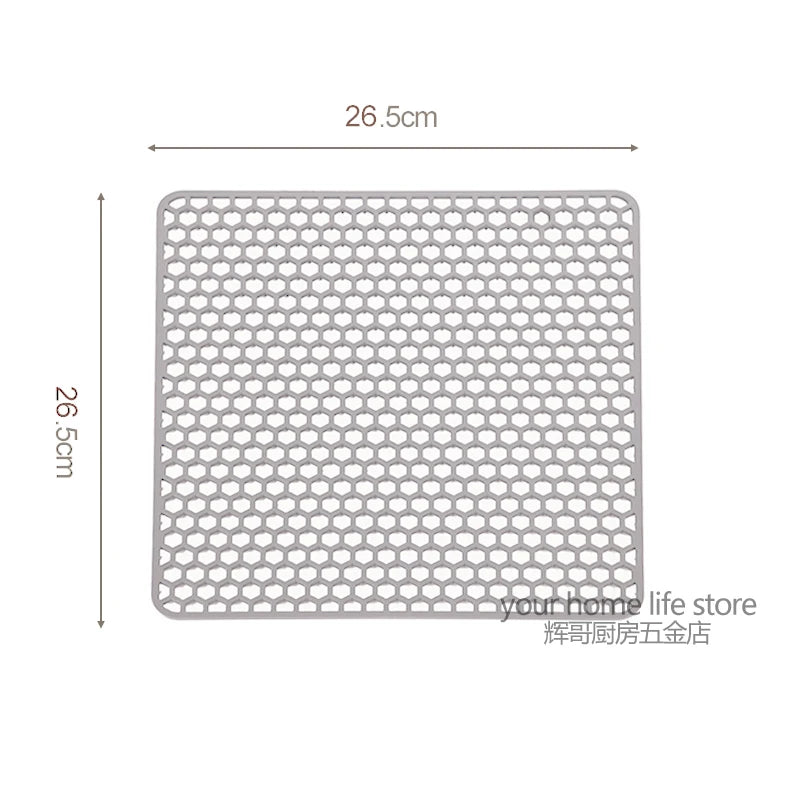 Sink Protectors for Kitchen Sink,Silicone Sink Mats for Bottom of Kitchen Sink Grid Accessory,Non-Slip Sink dish drying Mat