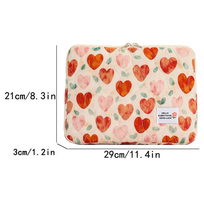 Computer Bag Portable Computer Cover Bag Zipper Cover Laptop Sleeve Case Computer Pocket Briefcase Compatible for 14 in Notebook