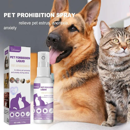 Pet Calming Spray Pet Supplies Pets Pheromone Calming Spray Improve Estrus Agitation Pet Anxiety Relief Spray Cat Dog Health