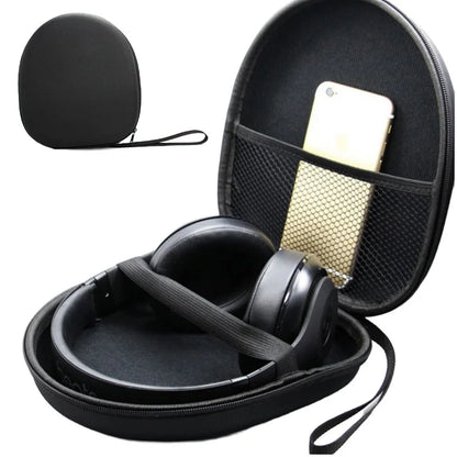 Travel Carrying Bag for Headphones Portable Shockproof Storage Handbag Headset Earphone Protective Case Pouch Accessories