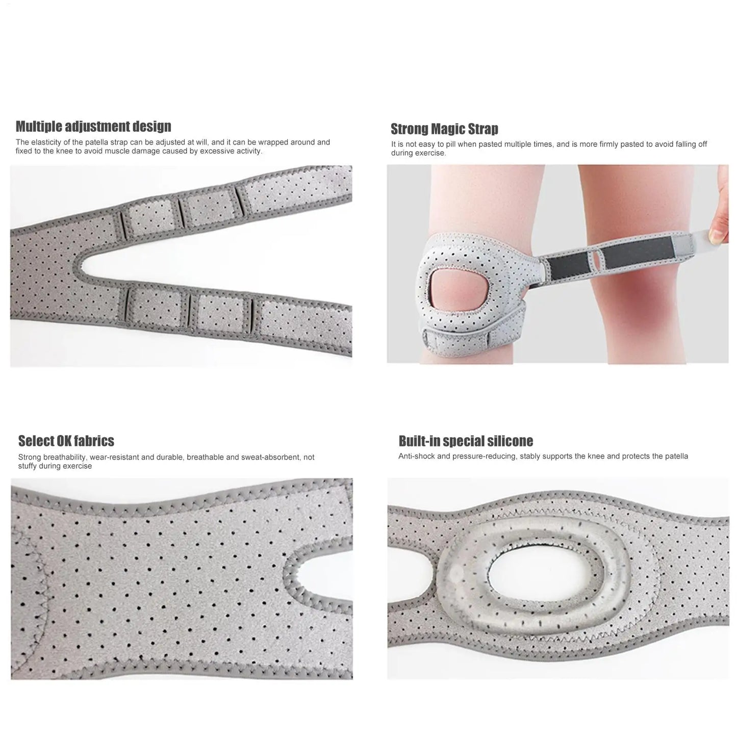 1PC Outdoor Sports Kneepad Men Women Elastic Knee Pads ArthritisJoints Protector Fitness Gear Volleyball Brace Protector