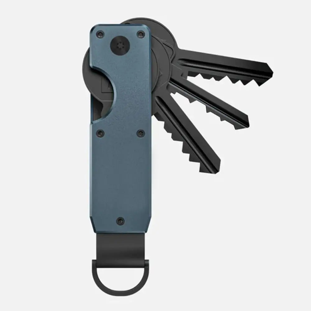 Innovative Metal Key Organizer with Screwdriver Minimalist Key Case Holder Holds 2-6 Keys Keys Bag for Keys Less Than 6.2cm