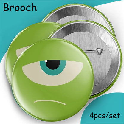 MINISO Monsters University Theme Birthday Party Decoration Party Supplies Hot Videos Scene Decoration Balloon Party Supplies